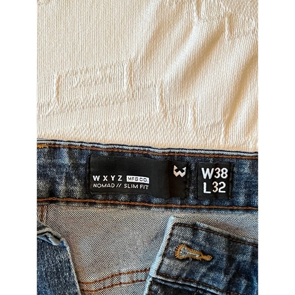 WXYZ Slim Nomad Jeans Mens 38x32 - Picture 3 of 4
